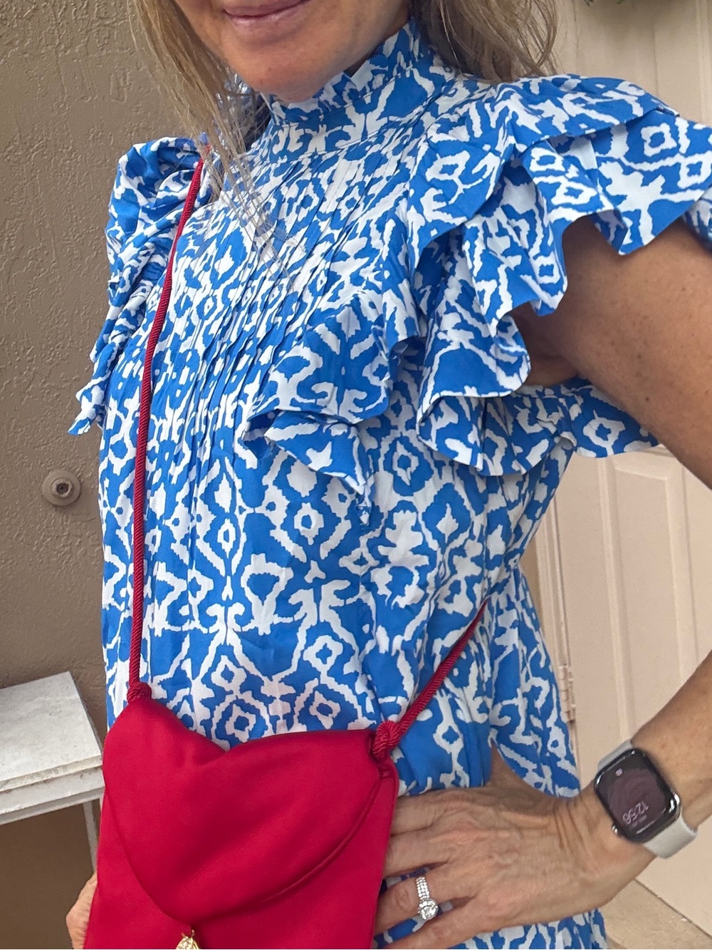 Tuckernuck Ruffled Shoulder Mini Dress - Picture 5 of 6